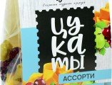 Цукаты ассорти (крыжовник, тыква и клюква) 120гр