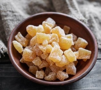 Имбирь кубики в сахаре, 100г